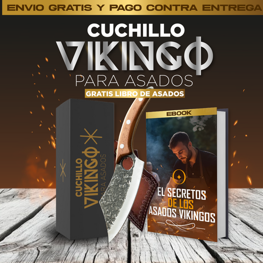 Cuchillo Vikingo Para Asado