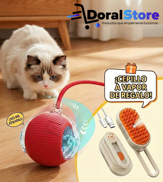 Happy Pet + Cepillo Vapor