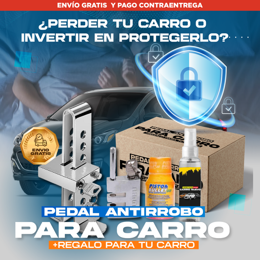 Bloqueo Antirrobo Carro + Regalo