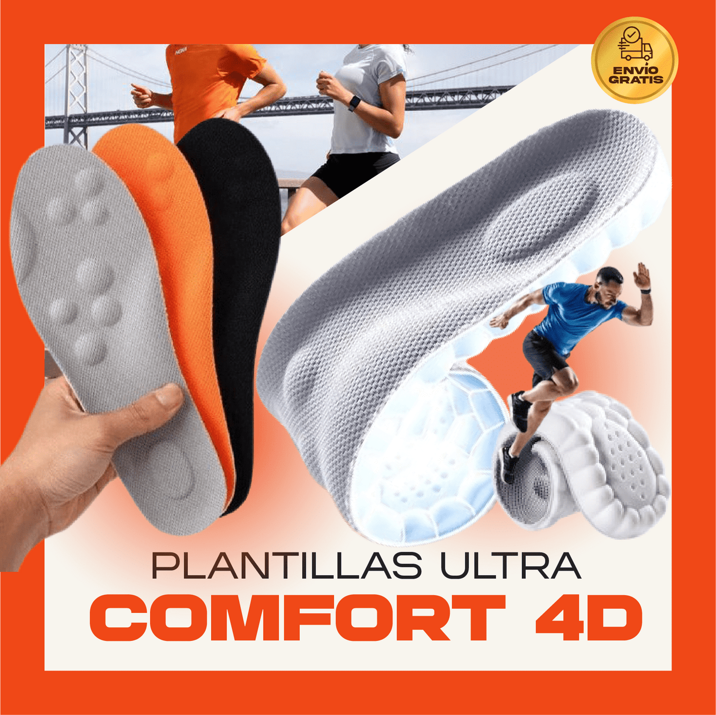 Plantillas Ultra Comfort 4D