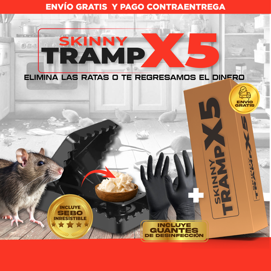 PACK ANTI RATAS  + Cebo Irresistible + Trampa Pegamento + Guantes