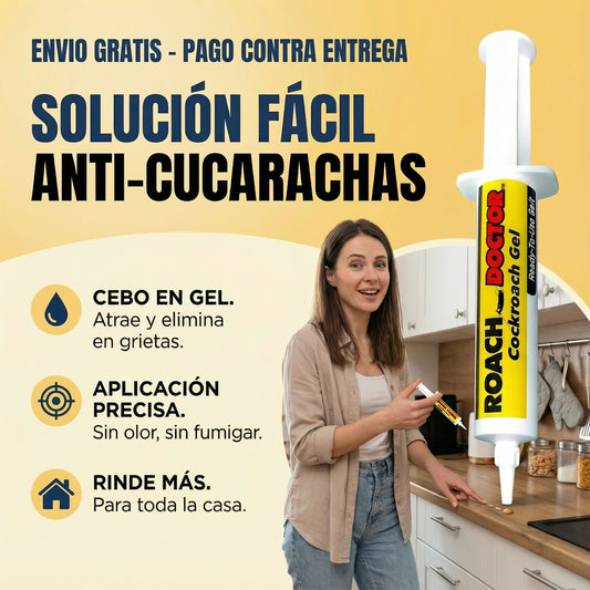 Roach Expert - Gel Exterminador De Cucarachas