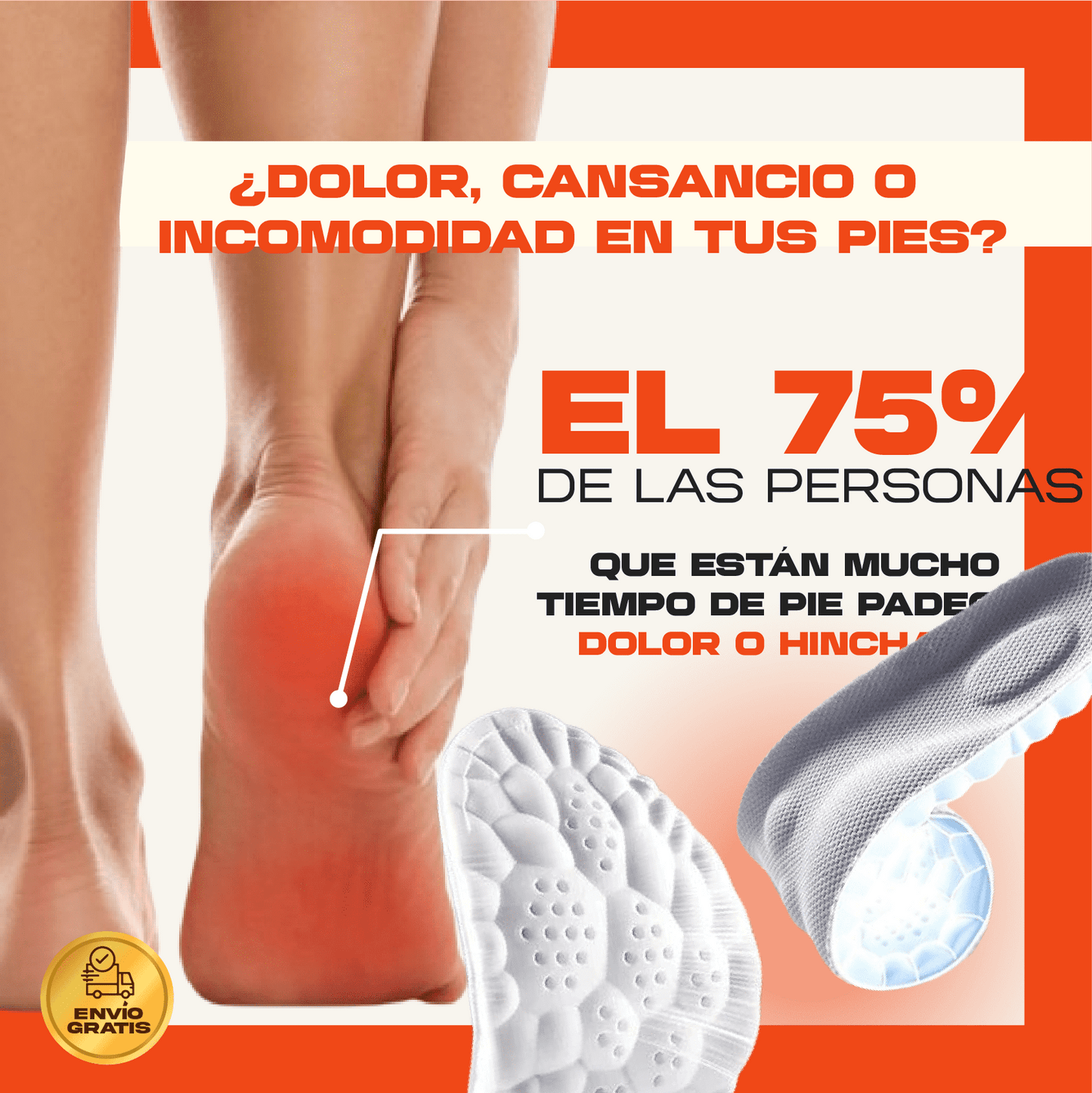 Plantillas Ultra Comfort 4D