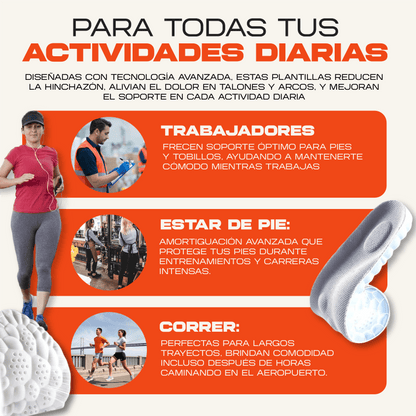 Plantillas Ultra Comfort 4D